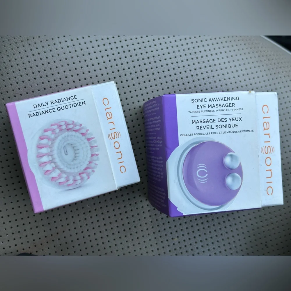 Clarisonic, replacement brush heads I massager daily radiance